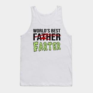 Worlds Best Father Farter Tank Top